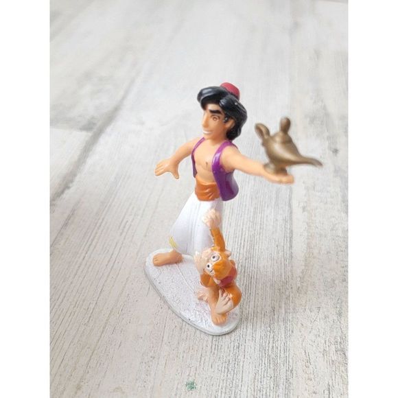 Mattel 1992 Disney Abu lamp Aladdin Pixar toy figure - Picture 2 of 4